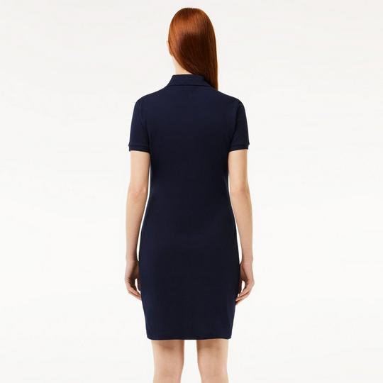 Women's Stretch Pique Polo Dress | Lacoste | Sporting Life Online