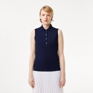 Women's Sleeveless Pique Polo