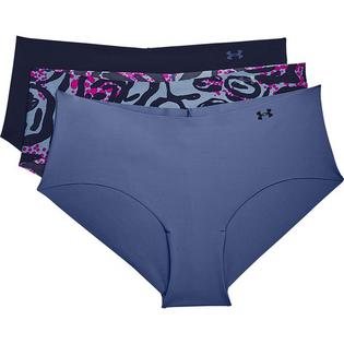 Under Armour Women's Pure Stretch Printed Hipster Underwear (3 Pack)