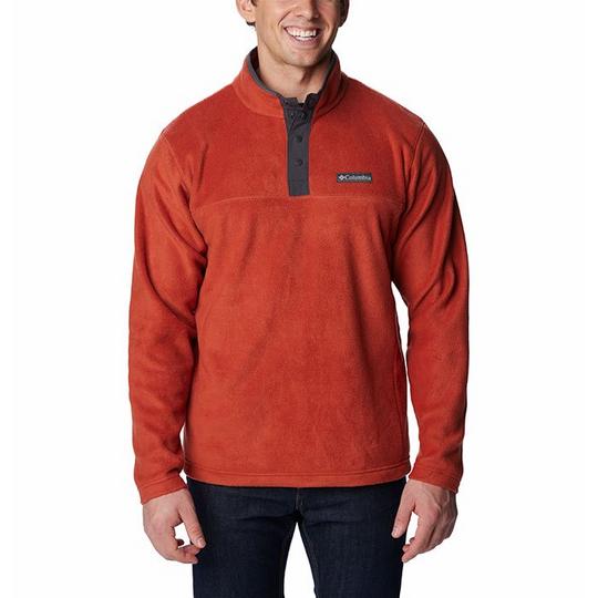 Men s Steens Mountain  Half-Snap Fleece Pullover Top