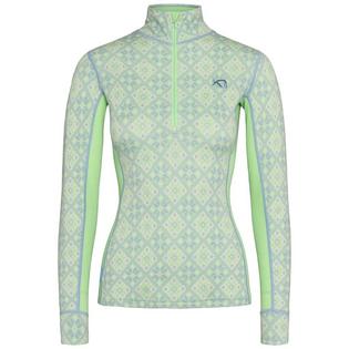 Women's Rose Half-Zip Top