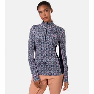 Women's Rose Half-Zip Top