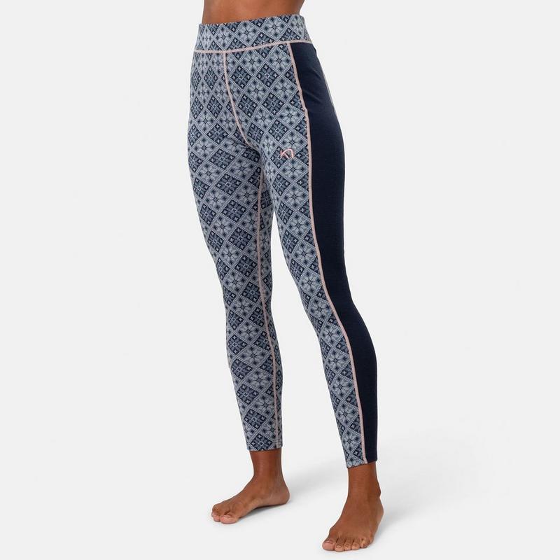 Kari Traa Pantalon Rose &agrave; taille haute pour femmes