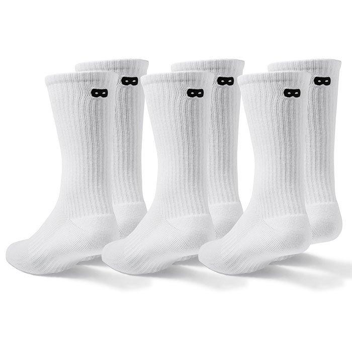 Men's BOWO Ribbed Crew Sock (3 Pack)