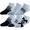 White | Juniors' [7-16] Essential Lite No-Show Sock (6 Pack)