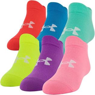 Junior Girls' [7-16] Essential No-Show Sock (6 Pack)