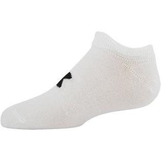 Under Armour Socquettes Essential pour filles juniors [7-16] (paquet de 6)