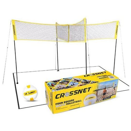 CROSSNET Four-Way Volleyball Net