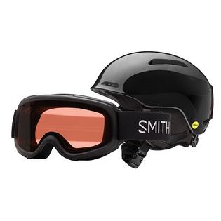 Juniors' Glide MIPS® Helmet + Gambler Snow Goggle Combo