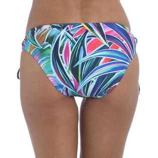 La Blanca Women's Palm Opulence Tie Hipster Bikini Bottom