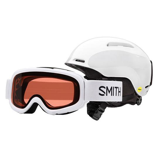Ensemble casque Glide MIPS    Lunettes de ski Gambler pour juniors