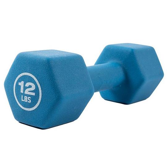 Cap 12 lb dumbbell neoprene sale