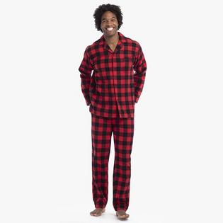 Pyjama deux pièces à carreaux pour hommes