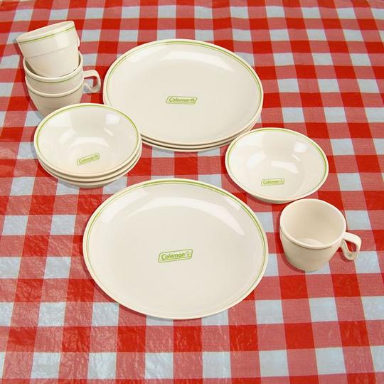 Coleman Melamine Dishware  12-Piece Set 