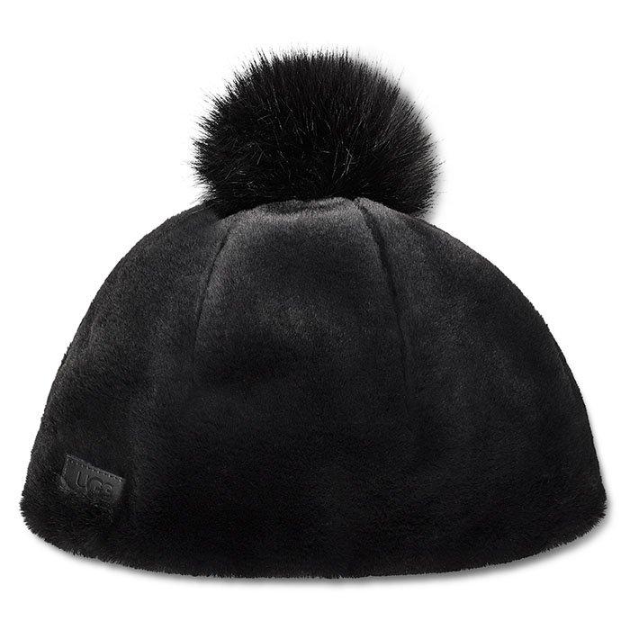 Women's Faux Fur Pom Beanie