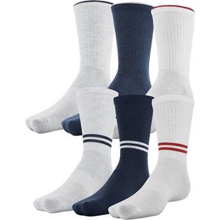 Unisex Essential Crew Sock (6 Pack)