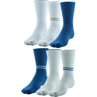 Unisex Essential Crew Sock (6 Pack)