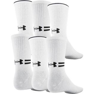 Under Armour Chaussettes mi-mollet Essential unisexe (paquet de 6)