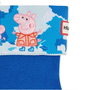 Hunter Kids' Peppa Pig Muddy Puddles Boot Sock