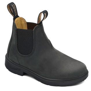 Blundstone #1325 Kids' Chelsea Boot in Rustic Black