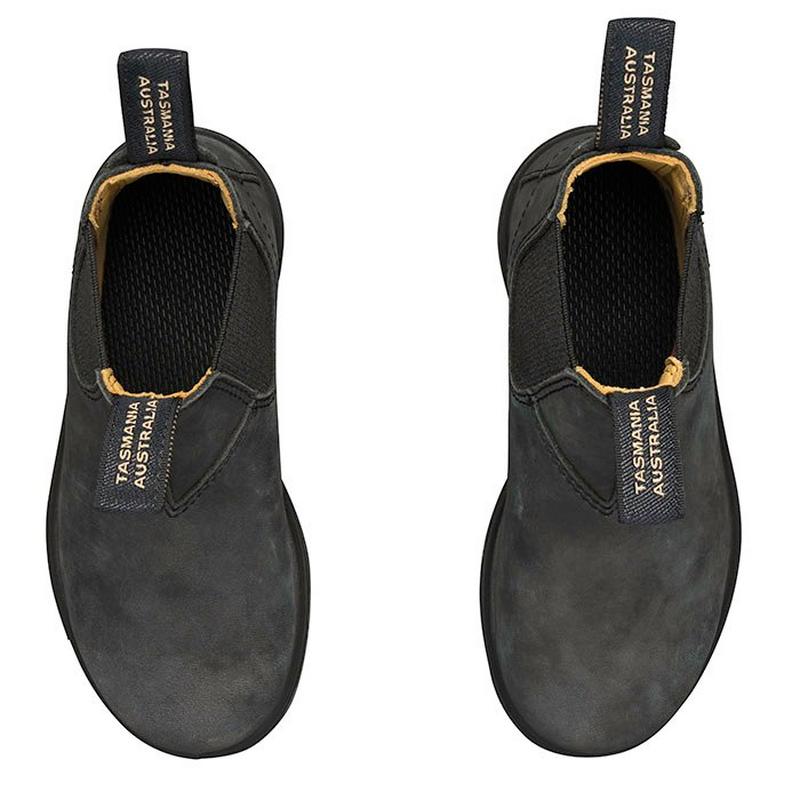 Blundstone #1325 Kids' Chelsea Boot in Rustic Black