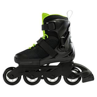 Rollerblade Patins &agrave; roues align&eacute;es Microblade pour juniors