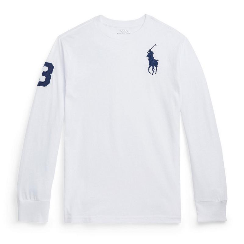 Polo Ralph Lauren Junior Boys' [8-20] Big Pony Cotton Jersey Long Sleeve T-Shirt