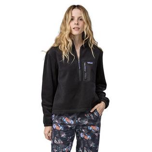 Patagonia Chandail &agrave; demi-glissi&egrave;re en molleton Microdini pour femmes