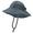 Plume Grey | Chapeau cloche &agrave; bordure pour enfants