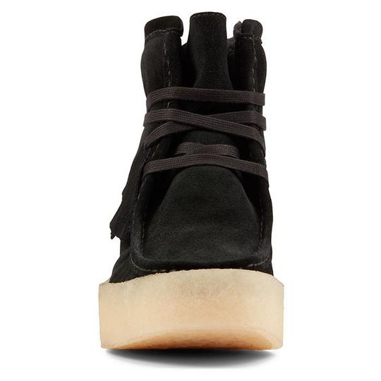 Clarks Women s Wallabee Cup Hi Boots Black Size 7
