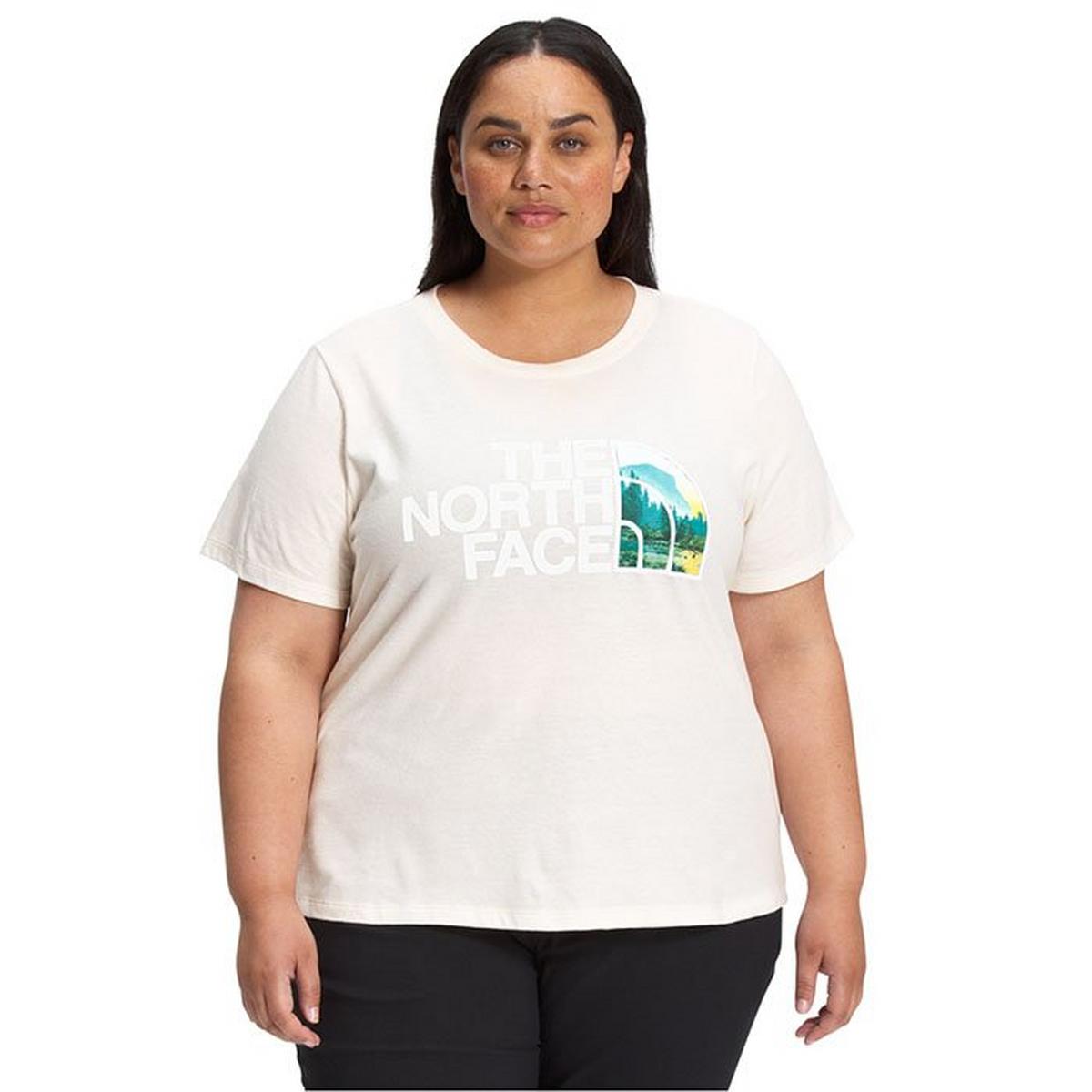 T-shirt Half Dome en coton pour femmes (grande taille)