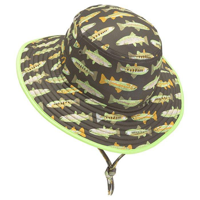 The North Face | Class V Knit Brimmer Hat, New Taupe Green Fly Reel Print, Size XS