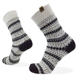 Chaussettes en tricot jacquard pour femmes (paquet de 2)