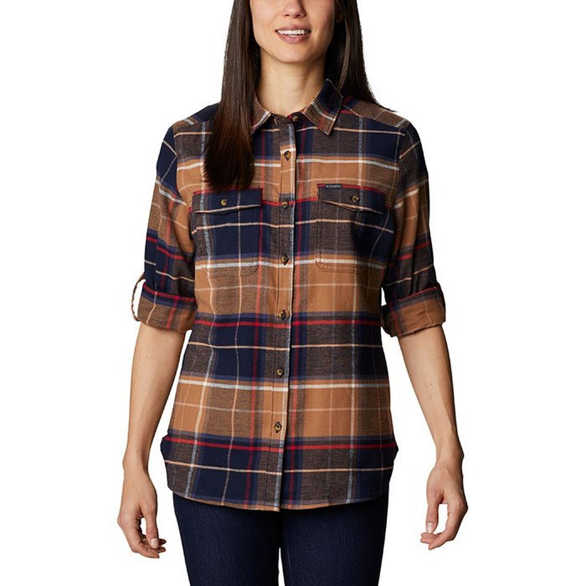 Women's Pine Street Stretch Flannel Shirt
