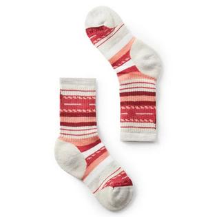 Smartwool Chaussettes de randonn&eacute;e mi-mollet &agrave; amorti int&eacute;gral Margarita pour enfants