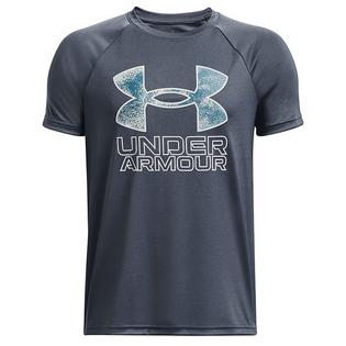 Junior Boys' [8-16] UA Tech™ Hybrid Print Fill Top