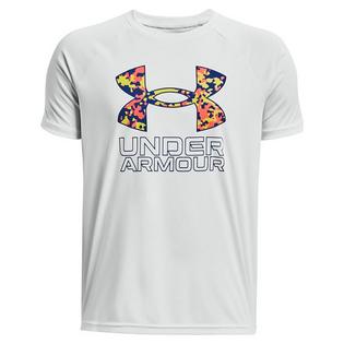 Under Armour Junior Boys' [8-16] UA Tech™ Hybrid Print Fill Top