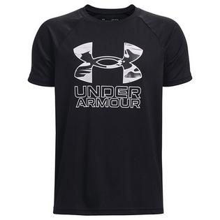 Under Armour Junior Boys' [8-16] UA Tech™ Hybrid Print Fill Top