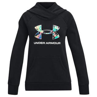 Under Armour Junior Girls' [7-16] Rival Fleece Core Logo Hoodie