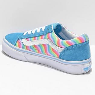 Vans Chaussures Wavy Rainbow Old Skool pour juniors [3,5-7]