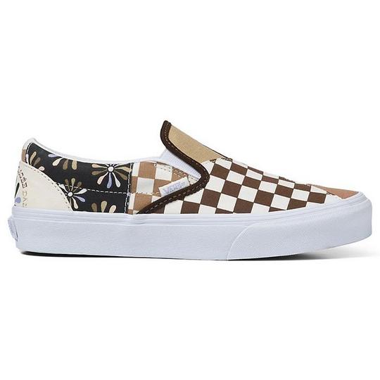 Vans Unisex Divine Classic Slip-On Patchwork Shoe