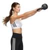 Women s Power React Training Medium Support 3-Stripes Sports Bra
