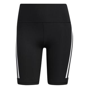 adidas Women's Optime Train Icons 3-Stripes Bike Short
