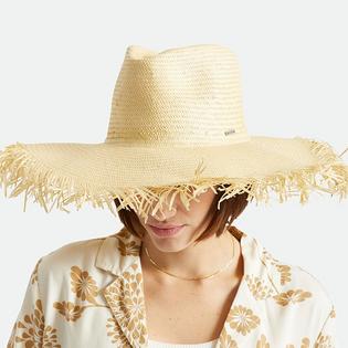 Brixton Chapeau Jo Straw Frayed Rancher pour femmes