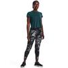 Women s HeatGear  Armour No-Slip Waistband Printed Ankle Legging