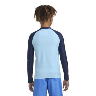 Hurley Junior Boys' [8-16] Logo Long Sleeve Rashguard
