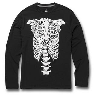 Junior Boys' [8-16] Skeleton Long Sleeve Rashguard