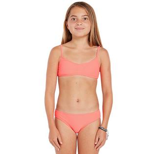 Volcom Junior Girls' [8-16] Simply Mesh Two-Piece Bikini