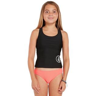 Volcom Junior Girls' [8-16] Simply Core Tankini Top