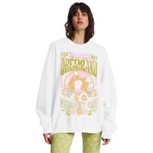 Billabong Women's Ride In Oversized Crew Sweatshirt
